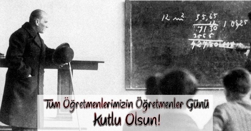 Öğretmenler Günü Kutlu Olsun